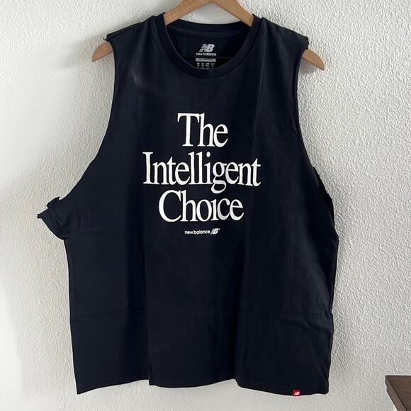 New Balance DIY Muscle Tee The Intelligent Choice Graphic Tank XL - Picture 1 of 7